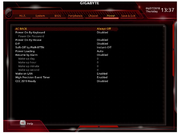 Gigabyte - B450M DS3H - Energia Energia
