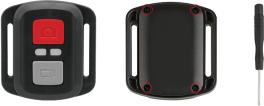 AKASO - Brave 4 PRO - CR2032 PATAREI VAHETAMINE BRAVE 4 PRO PULDIL - Samm 1 CR2032 PATAREI VAHETAMINE BRAVE 4 PRO PULDIL - Samm 1