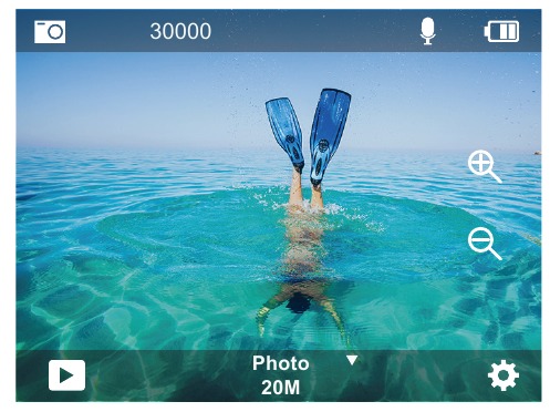 AKASO - Brave 4 PRO - Fotorežiim Fotorežiim