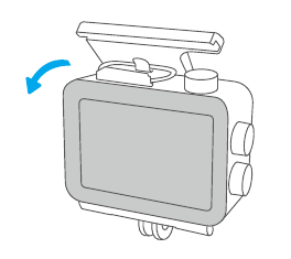 AKASO - V50 X - How to remove the camera from the waterproof case - Step 2 Como remover a câmara da caixa à prova de água - Passo 2