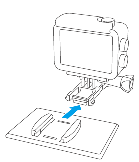 AKASO - V50 X - How to remove the waterproof case from the packing box - Step 3 Como remover a caixa à prova de água da caixa de embalagem - Passo 3