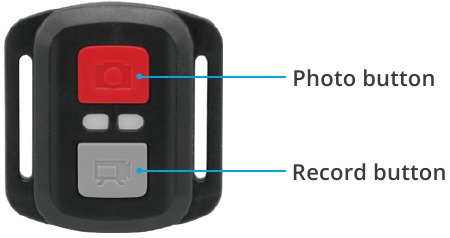 AKASO - V50 Pro SE - Puldi nuppude toimimine - versioon 2 Puldi nuppude toimimine - versioon 2