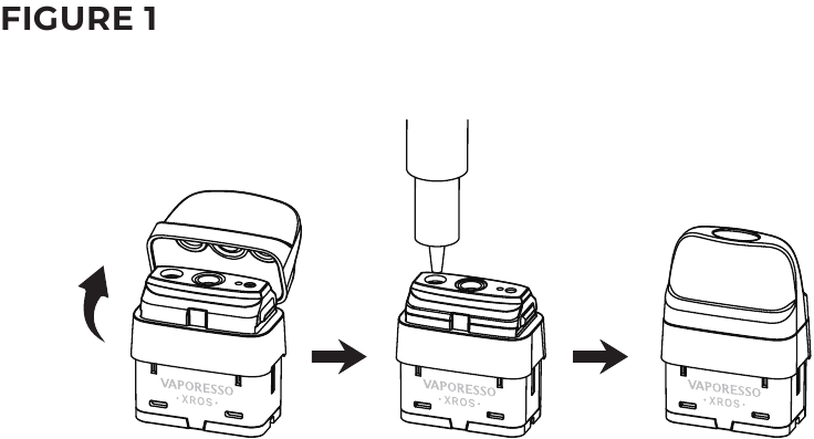 Vaporesso - XROS 3 - Mbushja e E-lëngut Mbushja e E-lëngut