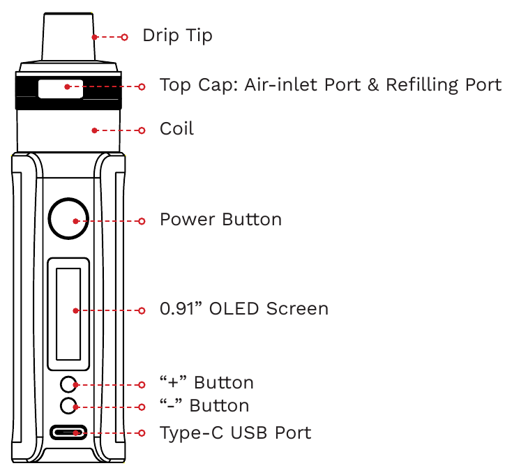 Vaporesso - GEN PT60 - PAMJE E ZMADHUAR PAMJE E ZMADHUAR