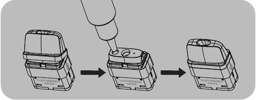 Vaporesso - XROS 2 - Llenado del e-líquido Llenado del e-líquido