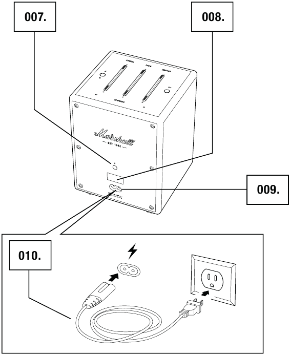 Marshall - Uxbridge Voice with the Google Assistant - GENERAL DESCRIPTION - Part 2 GENERAL DESCRIPTION - Part 2
