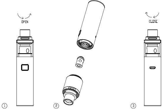 Vaporesso - VECO SOLO - Porlasztó cseréje Porlasztó cseréje