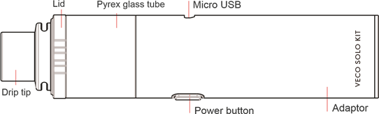 Vaporesso - VECO SOLO - Áttekintés Áttekintés