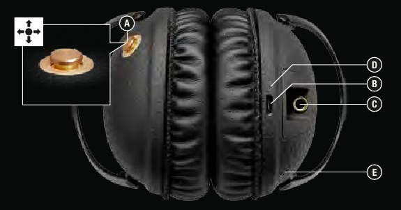 Marshall - Monitor Bluetooth - DEVICE LAYOUT DEVICE LAYOUT