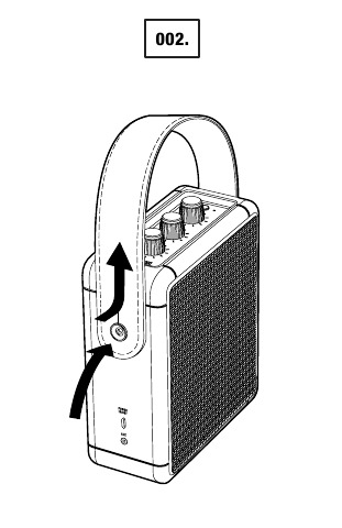 Marshall - Stockwell II - PRIČVRŠĆIVANJE REMENA ZA NOŠENJE - Korak 2 PRIČVRŠĆIVANJE REMENA ZA NOŠENJE - Korak 2