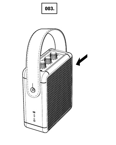 Marshall - Stockwell II - PRIČVRŠĆIVANJE REMENA ZA NOŠENJE - Korak 3 PRIČVRŠĆIVANJE REMENA ZA NOŠENJE - Korak 3