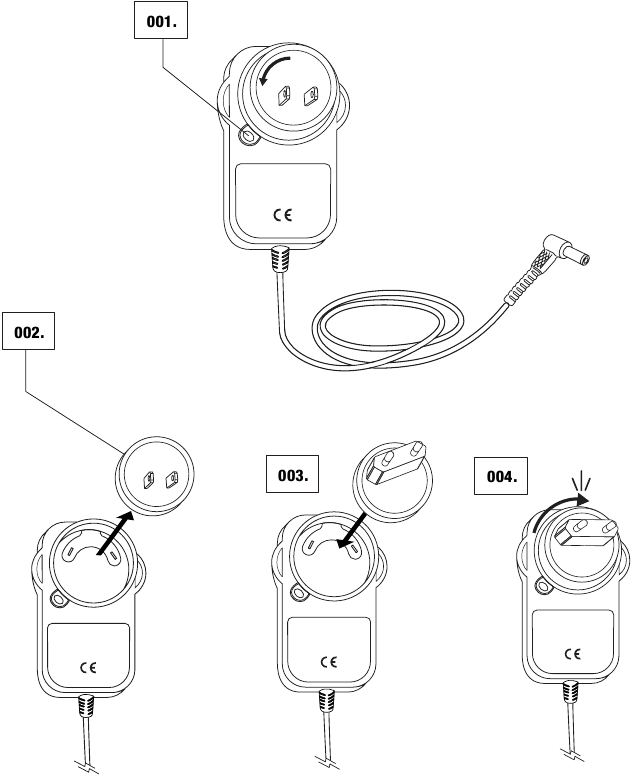 Marshall - Stockwell - Changing the power adapter plug Changing the power adapter plug