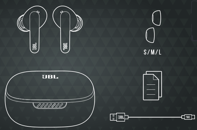 JBL - Harman Live Pro 2 TWS - KAJ JE V ŠKATLI KAJ JE V ŠKATLI