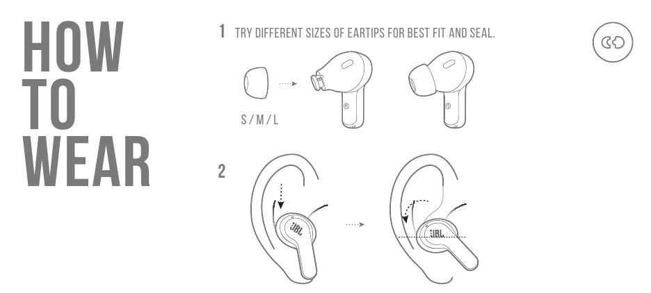 JBL - Harman Vibe 200TWS - COMO USAR COMO USAR