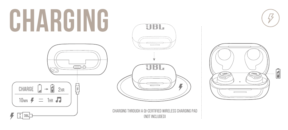 JBL - Harman Reflect Flow Pro - CARREGAMENTO CARREGAMENTO