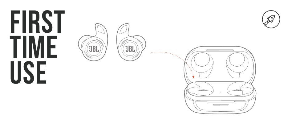 JBL - Harman Reflect Flow Pro - PRIMEIRA UTILIZAÇÃO PRIMEIRA UTILIZAÇÃO