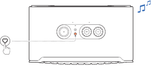 JBL - Authentics 200 - Dostęp do ustawień wstępnych - Krok 2 Dostęp do ustawień wstępnych - Krok 2