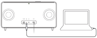 JBL - Authentics 200 - Podłącz się do zewnętrznego urządzenia audio Podłącz się do zewnętrznego urządzenia audio