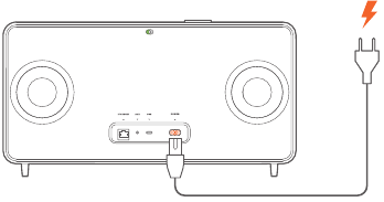 JBL - Authentics 200 - Podłącz do zasilania Podłącz do zasilania