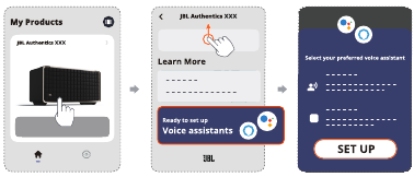 JBL - Authentics 200 - Skonfiguruj asystentów głosowych Skonfiguruj asystentów głosowych