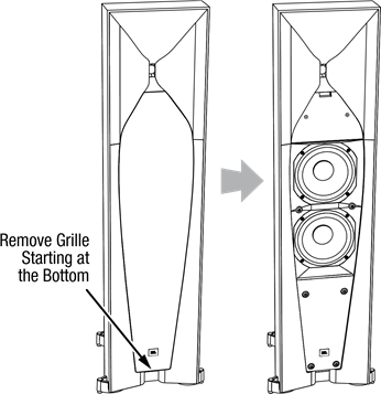 JBL - Studio 5 Series - PANJARALARNI OLIB TASHLASH PANJARALARNI OLIB TASHLASH