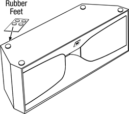 JBL - Studio 5 Series - Studio 520C - Rezina Oyoqlar Studio 520C - Rezina Oyoqlar