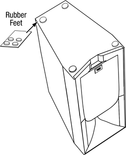 JBL - Studio 5 Series - Studio 590/Studio 580/Studio 570/Studio 530 – CHAP VA O'NG KANALLAR - Rezina Oyoqlar Studio 590/Studio 580/Studio 570/Studio 530 – CHAP VA O'NG KANALLAR - Rezina Oyoqlar