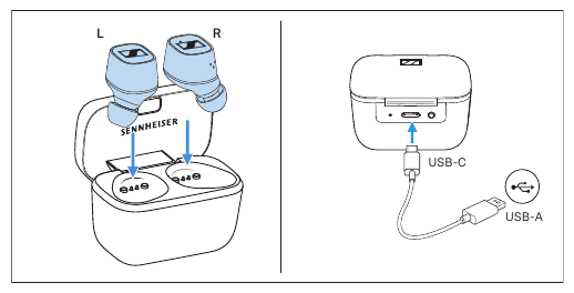 Sennheiser - CX 400BT True Wireless - Getting started - Step 1 Getting started - Step 1