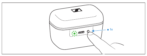 Sennheiser - CX 400BT True Wireless - LED indications of the charging case - Part 2 LED indications of the charging case - Part 2