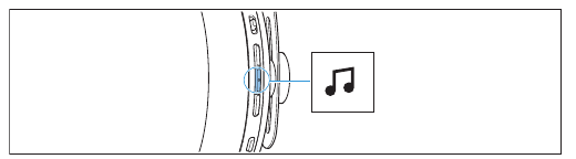 Sennheiser - MOMENTUM Wireless - Ovládanie prehrávania hudby Ovládanie prehrávania hudby