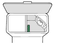 Limpiar la tapa del soplador