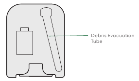iRobot - Roomba j9+ - Descripción general de Clean Base - Vista inferior Descripción general de Clean Base - Vista inferior