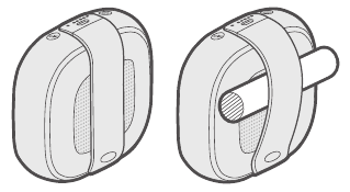Bose - SoundLink Micro - Kayış yapılandırmaları Kayış yapılandırmaları