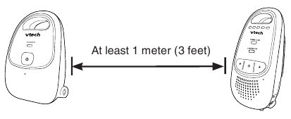 VTech - Safe&Sound DM111 - Chaqaloq monitorini joylashtirish - 2-qism Chaqaloq monitorini joylashtirish - 2-qism
