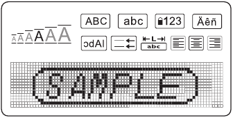 Dymo - LabelManager 220P - LCD Ekran LCD Ekran