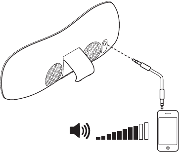 Logitech - Wireless Boombox - Utilizzo dell'ingresso ausiliario Utilizzo dell'ingresso ausiliario