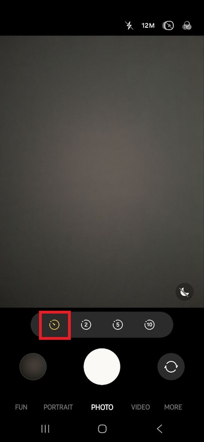 Dezactivarea temporizatorului camerei pe Samsung Galaxy A56