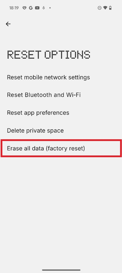 Instructions for resetting Bluetooth devices