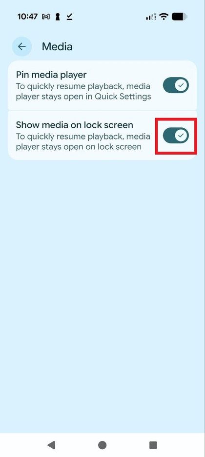 Kapcsol&oacute; a m&eacute;dialej&aacute;tsz&oacute; megjelen&iacute;t&eacute;s&eacute;hez a z&aacute;rol&aacute;si k&eacute;pernyőn