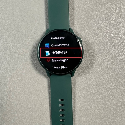 Pristup instaliranoj aplikaciji na Garmin Vivoactive 6