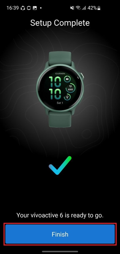 Brzo uparivanje telefona s Garmin Vivoactive 6