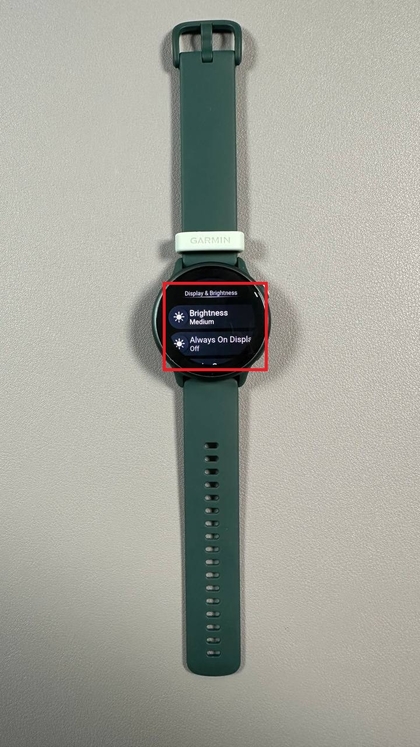 Benachrichtigungen und Bildschirmhelligkeit anpassen