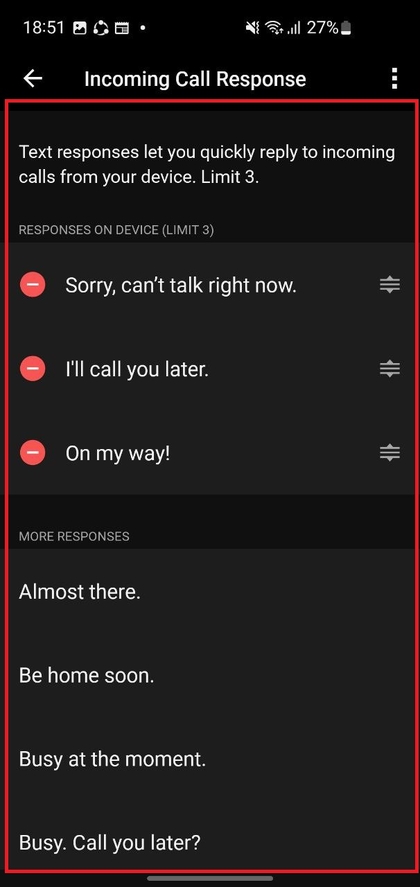 Ajoutez des messages de r&eacute;ponse rapide personnalis&eacute;s dans Garmin Connect