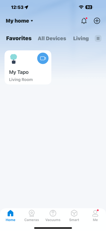 Inakamilisha usanidi wa kamera ya Tapo C200