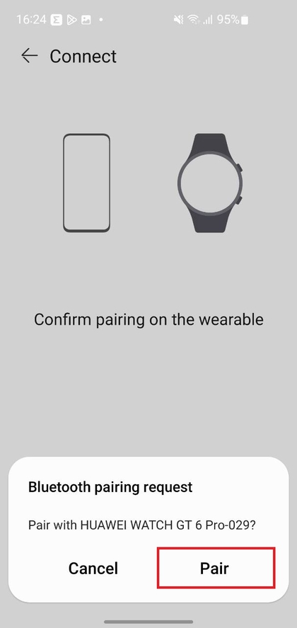 Kopplung der Huawei Watch GT 6 Pro mit Android