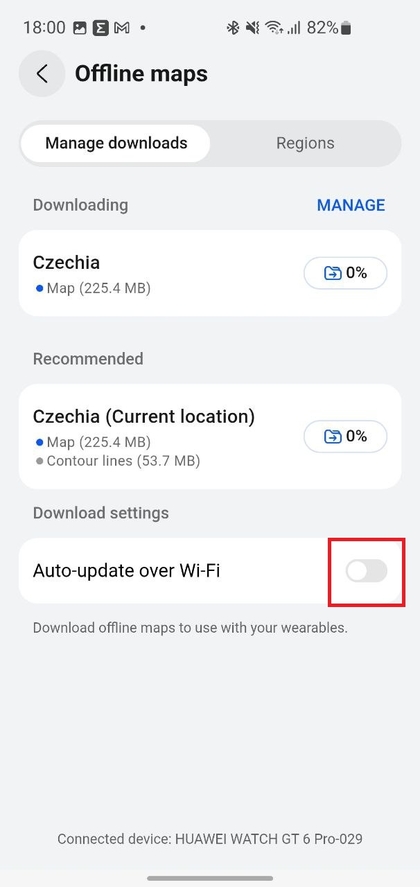 Option f&uuml;r automatische Updates