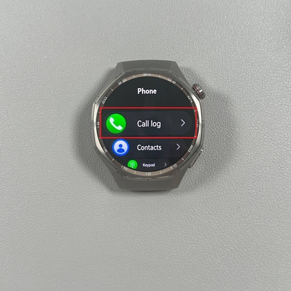 Anrufprotokoll der Huawei Watch GT 6 Pro