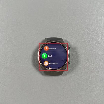 Anwendungsmen&uuml; auf der Huawei Watch GT 6 Pro