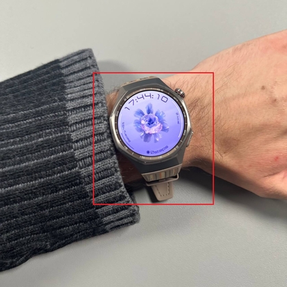 Sicher befestigte Huawei Watch GT 6 Pro