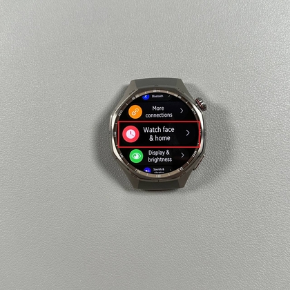 Auswahl des Zifferblatts auf der Huawei Watch GT 6 Pro